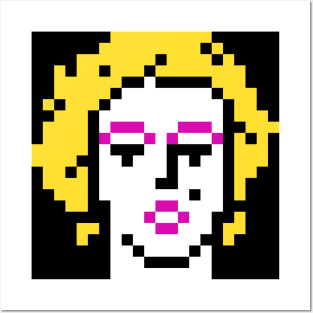 Monroe Pixel Posters and Art